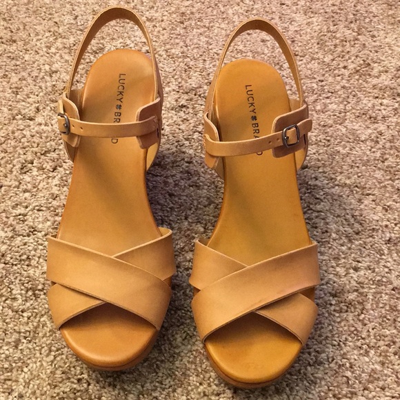 Lucky Brand Shoes - Lucky Brand Modille wedge sandals. Lucky Brand Shoes - Lucky Brand Modille wedge sandals.